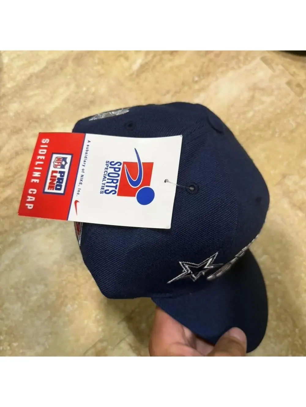 Vintage Dallas Cowboys Sports Specialties Grid Snapback  NWT